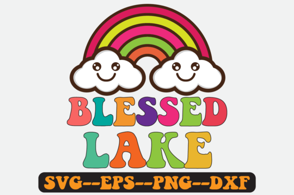 Blessed Lake Quote Retro Svg Design Review